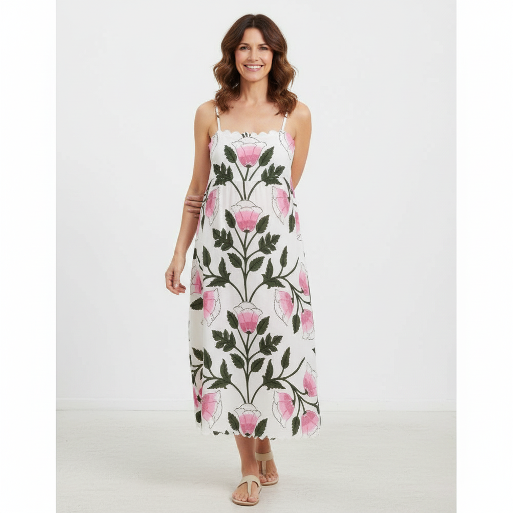 Juliet Dunn -  'White Candy' - Dress, size, sz 3    US L