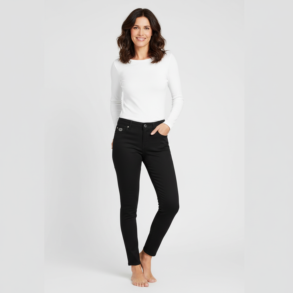 Gucci Black Leggings Jeans- Low Rise, size 40